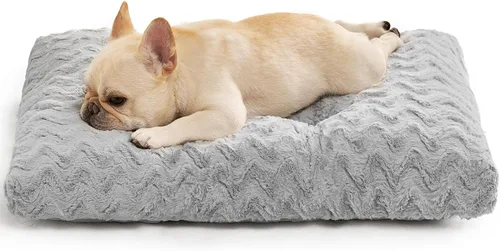 Miniatura 25 de EHEYCIGA Cama lavable para perros medianos para jaula de 29 x 21 pulgadas, almohadilla reversible para perreras para perros con un peso de hasta 35