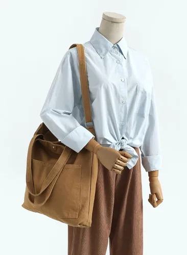 Miniatura 2 de Jeelow Bolso bandolera de lona resistente para hombre y mujer