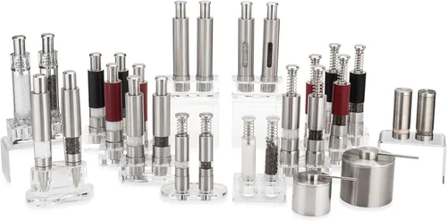 Miniatura 11 de Grind Gourmet Aparatos de cocina originales de bomba y molienda, juego de molinillo de sal y pimienta o individuales, compre 1, compre 2 o más