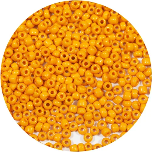 Miniatura 28 de Bala&Fillic Cuentas de semillas de color blanco de 0.157 pulgadas, aproximadamente 1200 piezas/3.53 oz en bolsa, 6/0 cuentas de vidrio para hacer