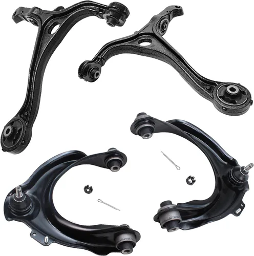 Miniatura 149 de Detroit Axle - Kit de 4 brazos de control delanteros para Ford Mustang 05-10, 2 brazos de control inferiores, 2 puntales 2005 2006 2007 2008 2009