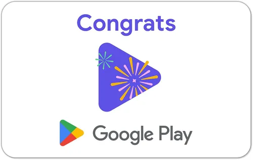 Miniatura 10 de Código de regalo de Google Play - regalo de juegos, aplicaciones y más (entrega por correo electrónico - únicamente en EE.UU.)
