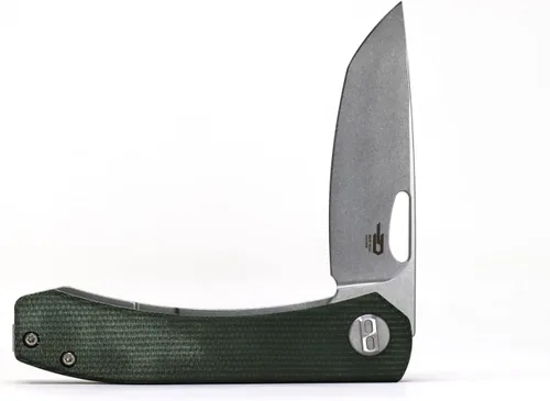 Miniatura 3 de Bestech Knives BANDIT - Navaja de bolsillo plegable EDC - Linerlock, escalas G10 o Micarta, hoja de acero N690, exclusivo de Kaviso