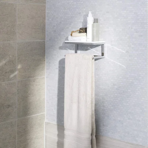 Miniatura 3 de Toallero de KOHLER, Barra de toallas de baño, colección Draft, cromo pulido, K-27353-CP