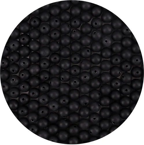 Miniatura 44 de BONNY BOXX 2000 piezas 4 mm cuentas redondas de acrílico de zafiro suave, bolas de plástico de chicle de burbujas, cuentas gruesas de bolas