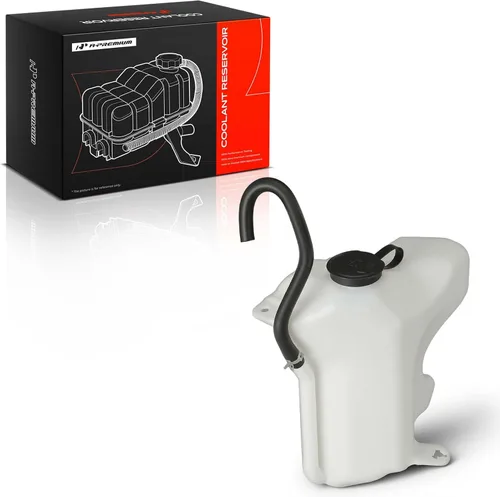Miniatura 10 de A-Premium Tanque de depósito de recuperación de desbordamiento de refrigerante del motor [con tapa] Compatible con Ford Focus 2008 2009 2010 2011