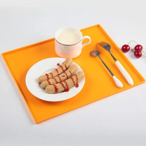 Miniatura 5 de 8 hojas de deshidratador de silicona con borde de 12 x 10 pulgadas, bandejas deshidratadoras de silicona antiadherentes, multiusos reutilizables