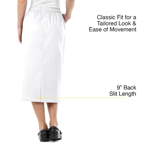 Miniatura 4 de WonderWink Women's Wonderwork Pull-on Cargo Scrub Skirt