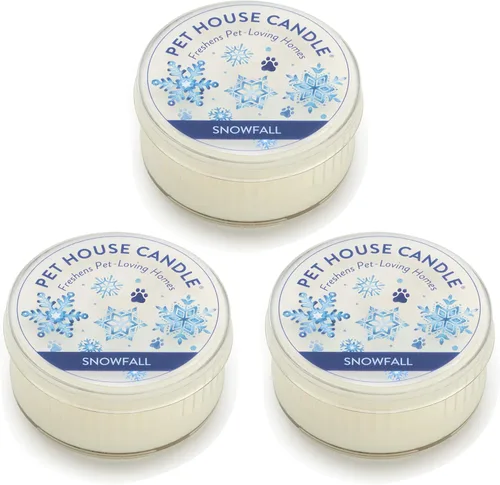 Miniatura 19 de Pet House - Mini velas para olor de mascotas, a base de plantas, velas perfumadas aptas para perros y gatos, té verde lavanda, paquete de 3