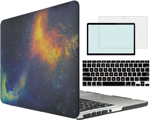 Miniatura 14 de Compatible con MacBook Air 1369 A1466 versión 2010-2017, carcasa rígida de plástico 4 en 1 con protector de pantalla de teclado compatible con Apple