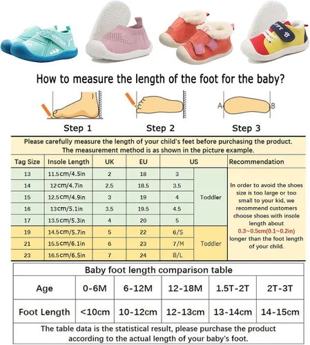 Miniatura 2 de DEBAIJIA Zapatos para niños pequeños de 1 a 5 años, entrenadores para primeros pasos para bebés, niños y niñas, suaves y lindos, Wzx01-Amarillo