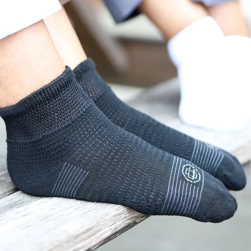 Miniatura 4 de Doctor's Choice - Calcetines deportivos cubretobillos para hombre, ideal para diabéticos, talla L 10-13 y XL 13-15