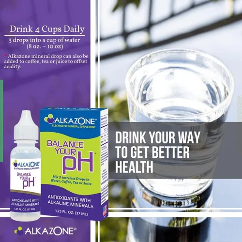 Miniatura 7 de AlkaZone - Gotas de refuerzo de pH alcalino de 1.25 fl oz (paquete de 3)