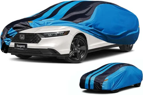 Miniatura 30 de Kaugung - Funda para auto a medida para Chevy Chevrolet Malibu (2016-2025), impermeable para todo tipo de clima, cubierta exterior completa