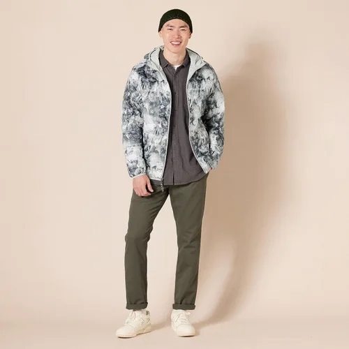 Miniatura 5 de Tienda Essentials Men's Lightweight Water-Resistant Packable Hooded Puffer Jacket