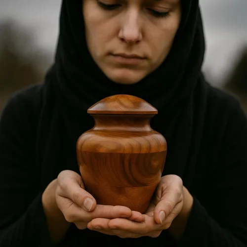 Miniatura 2 de Urnas conmemorativas de cremación para cenizas humanas, urnas para adultos, machos y hembras, caja y ataúd para cenizas, hombres, mujeres, niños