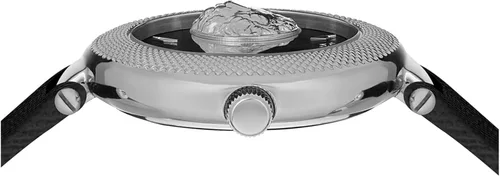 Miniatura 2 de Versus Versace Brick Lane Lion Collection Reloj de moda para mujer con correa ajustable de cuero genuino y esfera de rayos solares