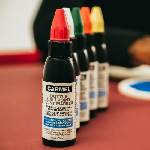 Miniatura 3 de Carmel Rotulador acrílico para botella (azul), paquete de 1