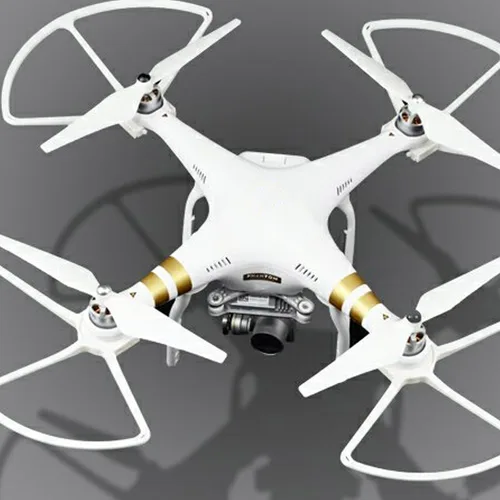 Miniatura 5 de Crear idea 4 x Blanco Propeller Gear Prop Guard Protector Snap Compatible con DJI Phantom 3