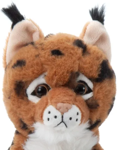 Miniatura 8 de The Petting Zoo Peluche Bobcat, regalos para niños, animales salvajes del zoológico Onez, juguete de peluche Bobcat de 9 pulgadas