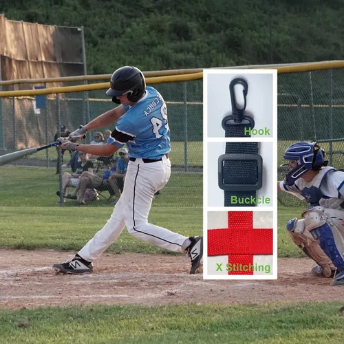 Miniatura 5 de Objetivo Strike Zone para red de béisbol y softbol, objetivo de práctica para lanzamiento, golpeo, bateo y atrapada, ayudas de entrenamiento