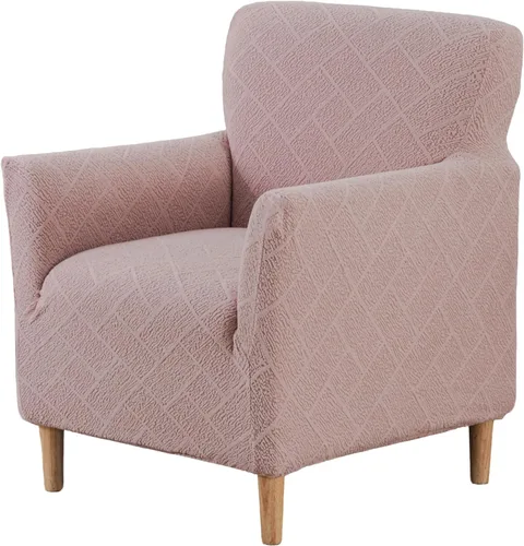 Miniatura 9 de Fundas de jacquard para sillón de banquete, fundas suaves para sillón, fundas elásticas de 1 pieza para sala de estar, funda antideslizante
