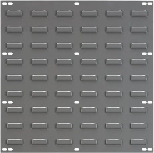Miniatura 12 de Akro-Mils 30632 - Riel de almacenamiento de acero con listones de acero para almacenamiento de pared resistente para AkroBins, 32 pulgadas de ancho