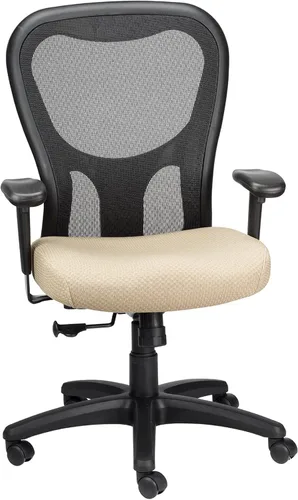 Miniatura 13 de Tempur-Pedic TP9000C Silla giratoria de malla con material Tempur, capa de gel refrescante, reposabrazos ajustables y soporte lumbar, color burdeos