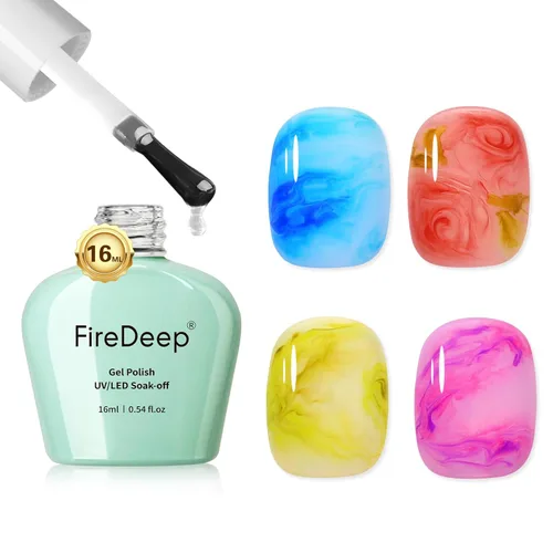 Miniatura 16 de Gel constructor transparente, gel duro espesante de 0.5 fl oz para el hogar, diseño de uñas, salón de bricolaje