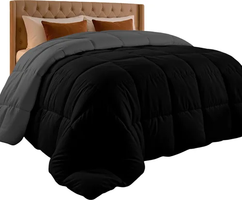 Miniatura 23 de Utopia Bedding - Juego de edredones de plumón con inserción de edredón acolchado con esquinas y pestañas, edredones alternativos cosidos en caja
