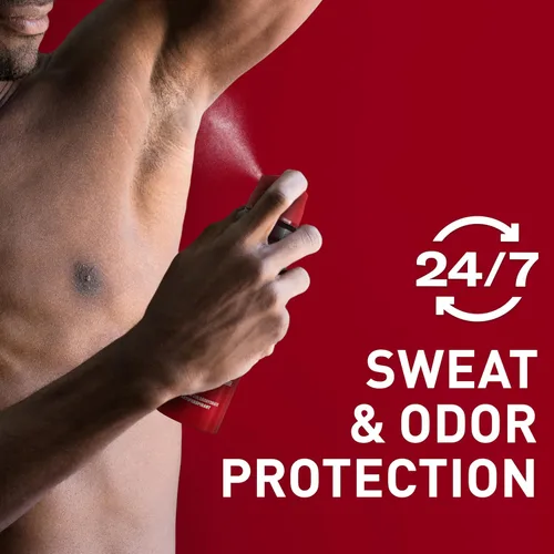 Miniatura 3 de Desodorante antiperspirante en aerosol seco Old Spice para hombres, 24/7 protección contra el sudor y el olor, 24/7 defensa contra el sudor