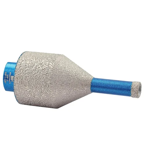 Miniatura 11 de Broca biseladora de diamante, brocas de fresado de dedo de diamante, BRSCHNITT 0-1 3/8 pulgadas (0.000 in-1.378 in) con rosca 5/8-11 para agrandar