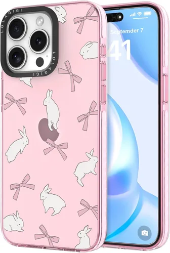 Miniatura 27 de Funda para iPhone 15 Pro Max para Mujeres, Transparente Lindo Panda Dibujos Animados Arte Animal Estampado Diseño Femenino Kawaii Estético