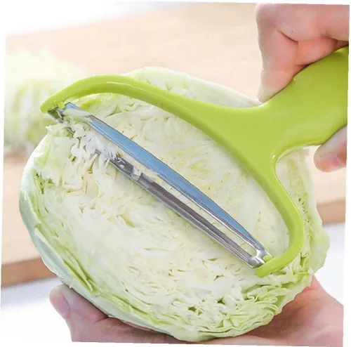 Miniatura 4 de Rallador de col Pelador de patatas de acero inoxidable Cortador de verduras Cortador de ensalada