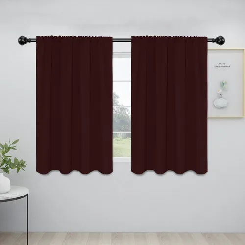 Miniatura 34 de Easy-Going - Cortinas opacas con bolsillo para varilla para el dormitorio, cortinas para ventanas que oscurecen la habitación o la sala de estar