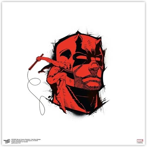 Miniatura 9 de Trends International Gallery Pops Marvel Comics Daredevil - Póster de pared con insignia de diablo rojo, 12.00 x 12.00 pulgadas, versión de marco