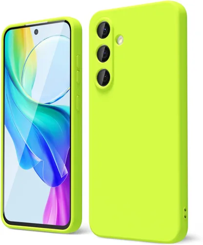 Miniatura 211 de oakxco Funda para teléfono Samsung Galaxy S21 Ultra con agarre de silicona líquida, bonita funda delgada y delgada de goma suave de TPU lisa