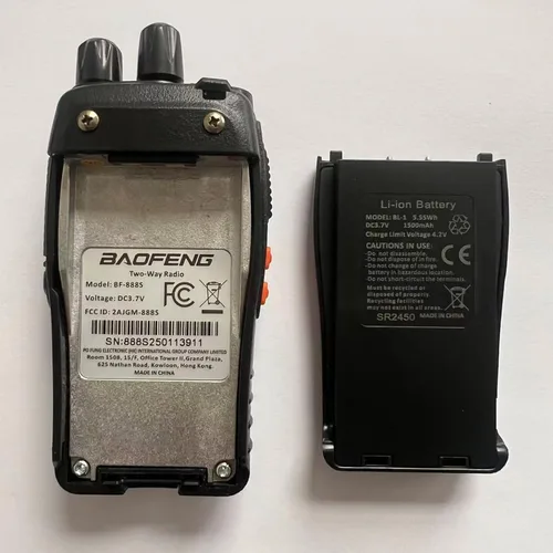 Miniatura 6 de BAOFENG Walkie Talkies 888S recargable de largo alcance con auriculares para adultos, radio profesional de 16 canales, radios bidireccionales