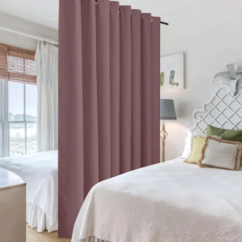 Miniatura 282 de RYB HOME - Cortinas extralargas de privacidad, para bloquear luz, de techo a suelo, para comedor, oficina, sala de estar, cine en casa, patio, 8.3