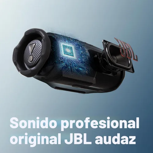 Miniatura 2 de JBL Charge 6 (negro) + paquete con funda protectora rígida divvi! (negro)