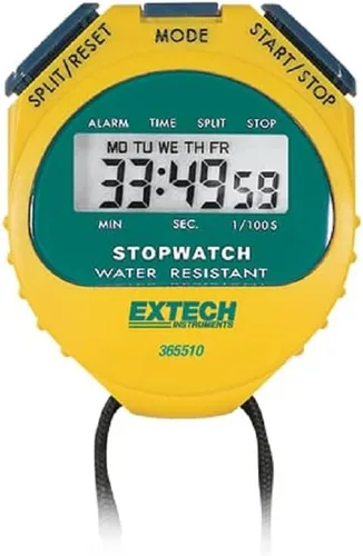 Miniatura 2 de Extech 365510 Cronómetroreloj, amarillo