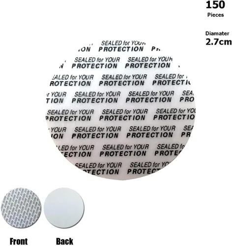 Miniatura 5 de Sellos sensibles a la presión, forros de tapas, sello de botella, sellado de seguridad de espuma resistente a manipulaciones, junta impermeable