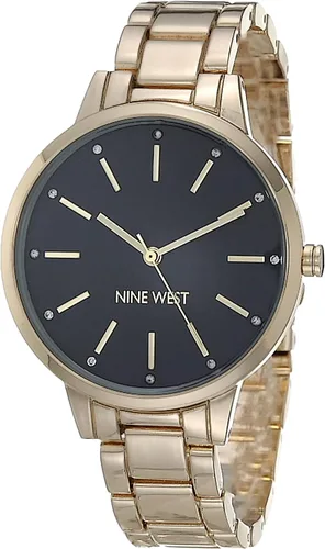 Miniatura 15 de Nine West Reloj de pulsera con detalles de cristal para mujer