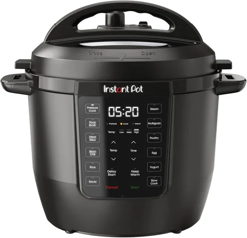 Miniatura 13 de Instant Pot 4QT RIO Mini Multicocina 7 en 1, Olla a Presión, Cocción Lenta, Saltear, Vapor, Arrocera, Yogur y Calentador, Negro, 4 Cuartos