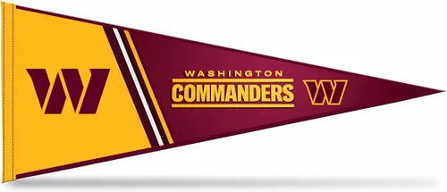 Miniatura 12 de Rico Industries NFL Football Primary 12" x 30" Felt Wall Décor Pennant - Great for Home/Bed Room/Man Cave Décor
