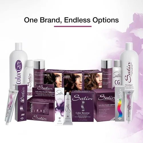 Miniatura 5 de Satin Color de cabello - colores de moda ultra vívidos - 3N - Marrón oscuro
