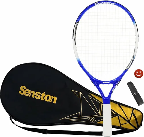 Miniatura 12 de Senston Raqueta de Tenis Junior para Niños de 19" 23" 25" para Niños Niñas Chicos Chicas Raquetas de Tenis con Funda de Raqueta Azul