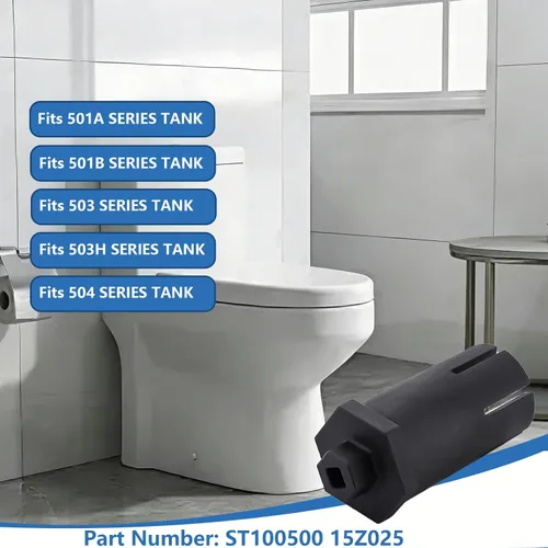 Miniatura 6 de ST100500 Llave de cartucho para Flushmate, extracción y ajuste de cartuchos - Compatible con 501A, 501B, 503 503H, 503UH, 504 Series, con 0.75 a 1.6