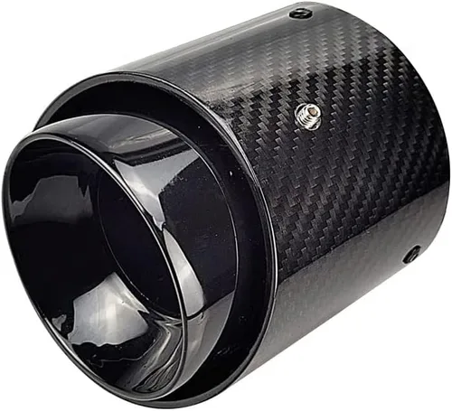 1 pieza de punta de escape de fibra de carbono para Mini Cooper F54/F55/F56/F57/F60/ Cooper S, 85 mm de entrada, punta de escape
