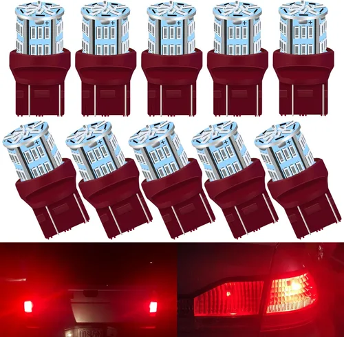 Miniatura 11 de 7440 7443 Bombillas LED de Señal de Giro Intermitente Luz Ámbar 7441 7444 T20 W21W WY21W Bombilla LED para Luz de Marcha/Trasera/Estacionamiento